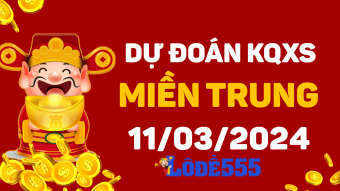  Dự Đoán XSMT 11/3/2024 - Soi Cầu Miền Trung ngày 11 tháng 3 hôm nay